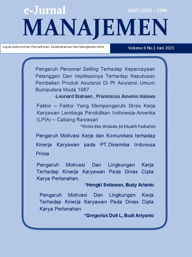 e-Jurnal Manajemen